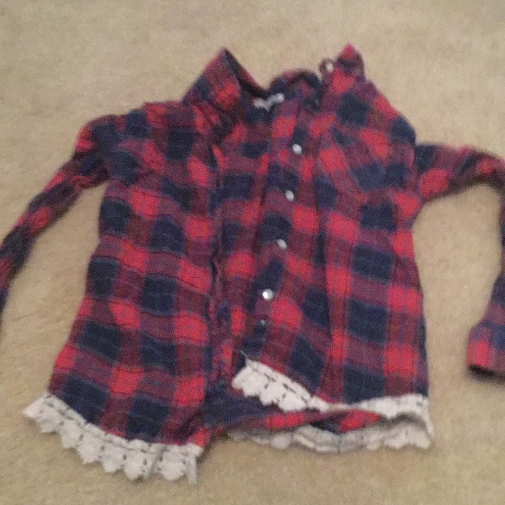 Plaid and lace
